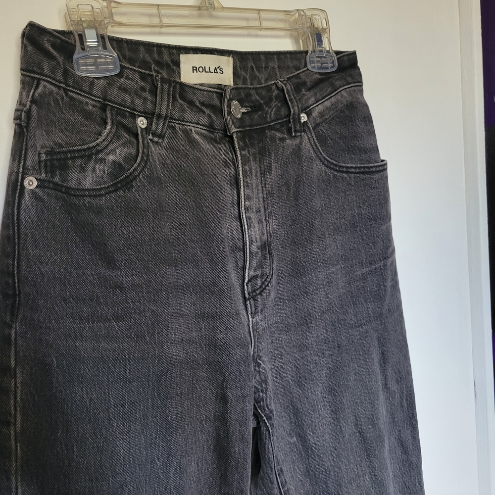 ROLLA'S High Rise Straight Jeans - Picture 2 of 6